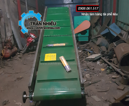 Dây chuyền băng tải phế liệu