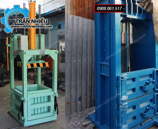 Máy ép kiện thủy lực - Cơ Khí Trần Nhiều